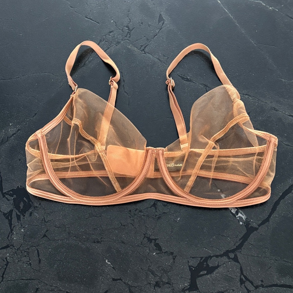 Sheer bra by Honey Birdette